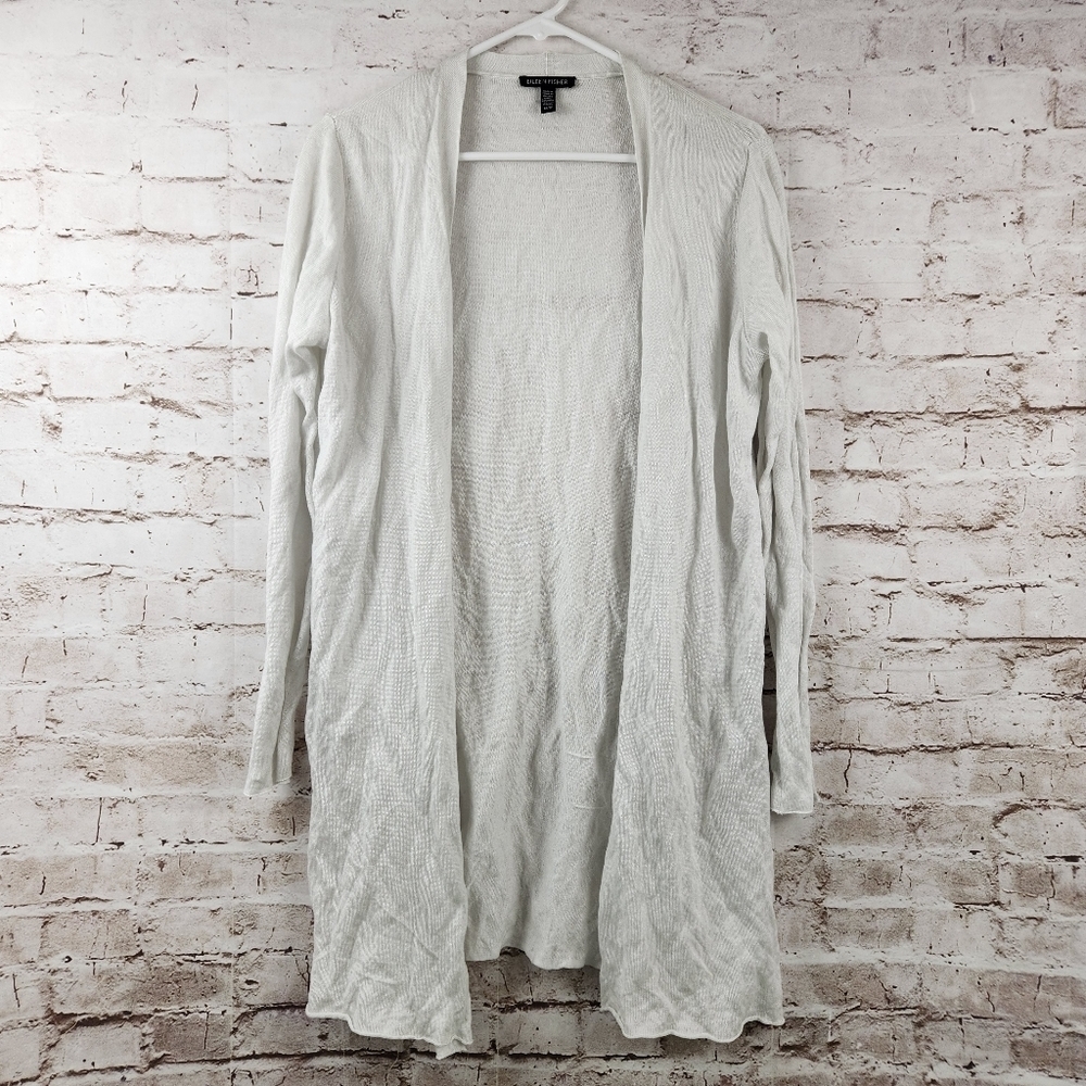 Eileen Fisher Cardigan Sweater Size XS Gray